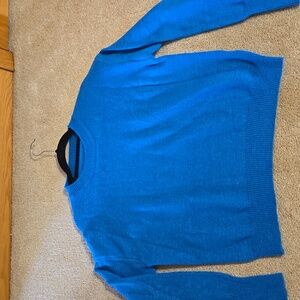 Shein blue sweater